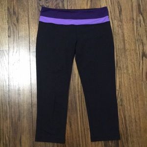 Lululemon Wunder Under Cropped Leggings |8